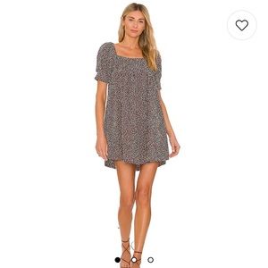 Anna Nata Brianna Dress in Sepia Brown